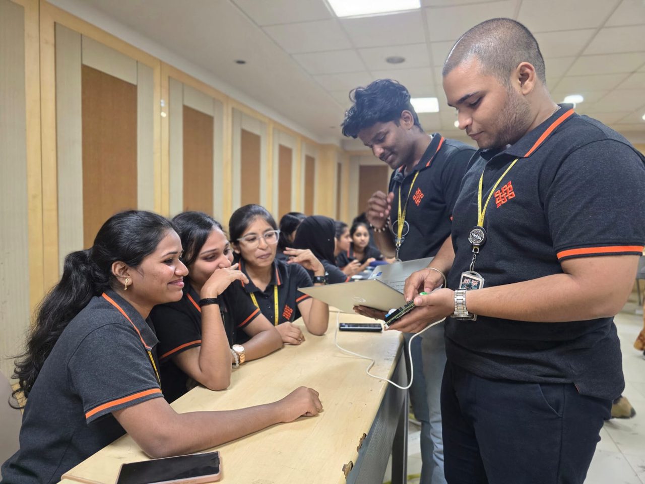 A workshop session